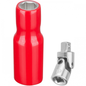 SKT, 1/4" SQ DR, 10MM, UNIV, HV INSUL