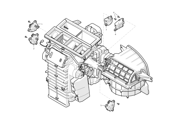 Heating and Ventilation Actuators (Motors)