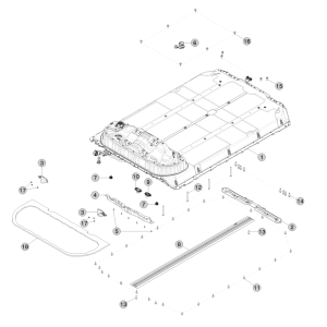 High Voltage Battery Assembly