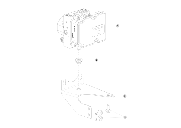 ABS Module and ESC Sensor