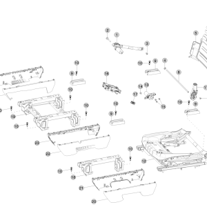 Front Seat Sliders and Controllers (On or After October 2019)