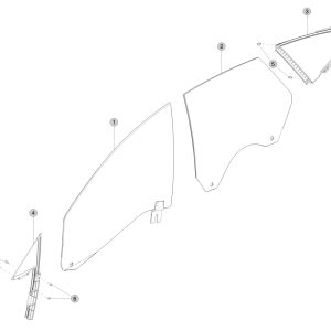 Front and Rear Door Glass