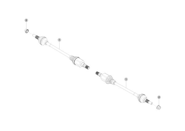 Rear Halfshafts