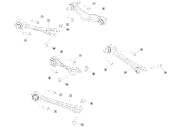 Rear Suspension Arms