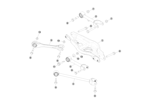 Rear Suspension Arms
