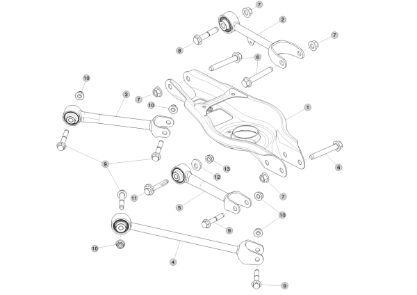 Rear Suspension Arms