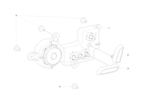 Front Seat Control Switches - X into S Seats (After August 2016 - Current)