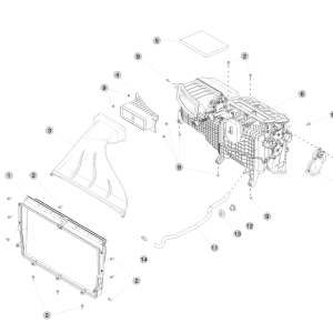 Heater Assembly and Pollen Filter